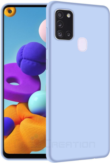 CASE CREATION Back Cover for Samsung Galaxy A21s (2020) Luxury OG Series  Slim Silicone Designer Case - Main Image