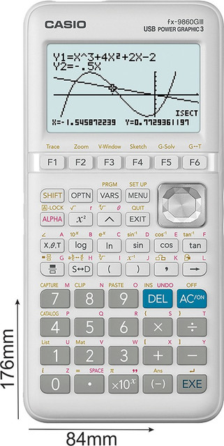 CASIO FX-9860GIII Graphic Graphical Calculator