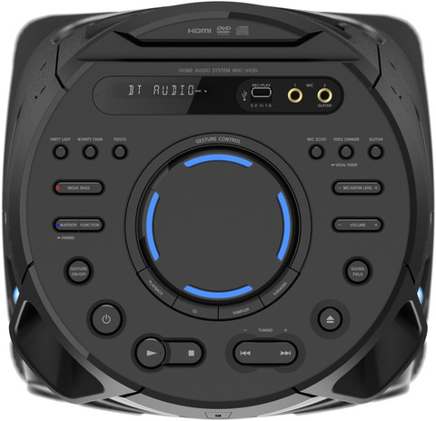 Manual Sony Mh 3000 SONY MHC-V43D Portable Karaoke, Gesture