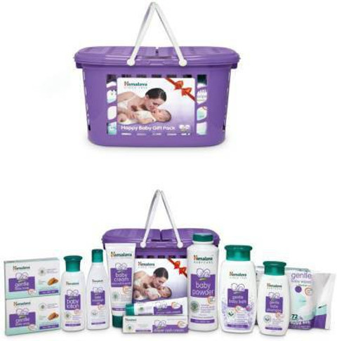 HIMALAYA MEGA Basket baby gift pack (Violet) IN Buy Baby