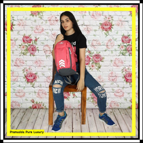 Pramadda Pure Luxury Classic Casual Backpacks Daypack for Men Women Small  Travel Hiking Backpack Sport Office College Travelling Stylish Bagpacks Sky 