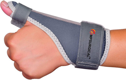 MPSURGICAL Thumb Spica Splint Thumb Support (Grey) Splints - Buy ...