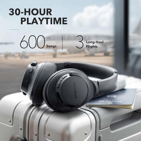 Soundcore by Anker Life Q20 With Hybrid Active Noise Cancellation