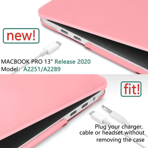 MOCA Front Back Case for MacBook Pro 13 inch 2020 Model A2251