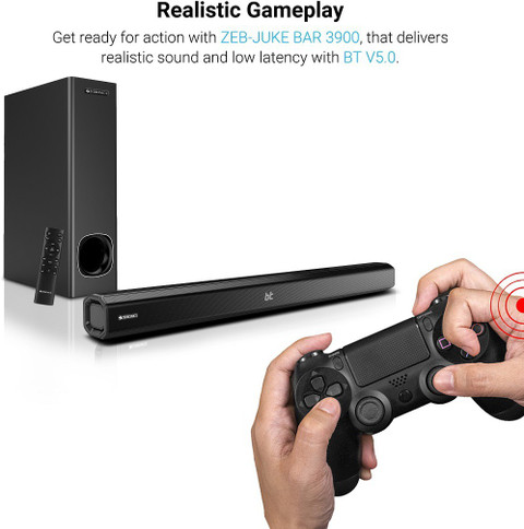 Buy ZEBRONICS Juke bar 3900 80 W Bluetooth Soundbar Online from