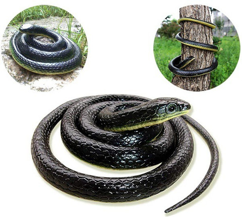 satlok RUBBER SNAKE REALISTIC FAKE SNAKE GAG TOY SNAKE TOY FOR