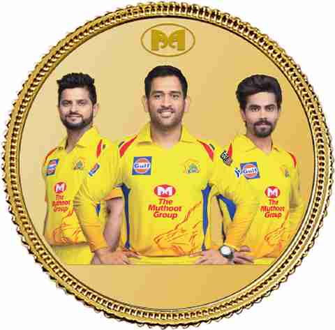 Muthoot Gold Bullion Corporation CSK Limited Edition Gold Coin 24