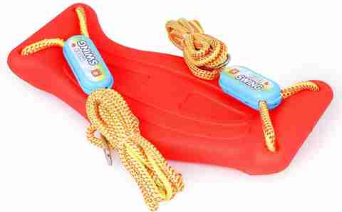 Plastic Jhula For Kids Premium Orange Swing Chair For Kids Heavy