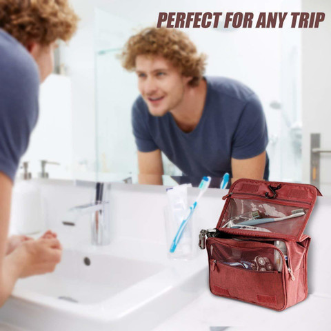 HARISWARUP Multi Functional Extra Large Cosmetic Bag for Travel