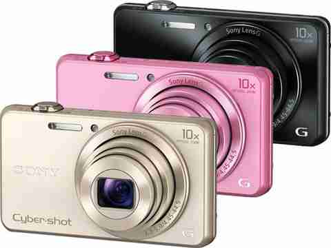 【ジャンク品】SONY Cyber-shot DSC-WX220 Pocket Camera for Full HD Movies | Pink & Black | DSC-WX220