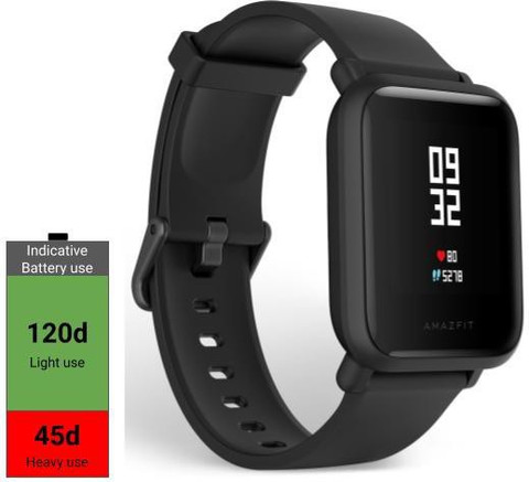 huami t Bip Lite Smartwatch Price in India Buy huami t Bip Lite - Main Image