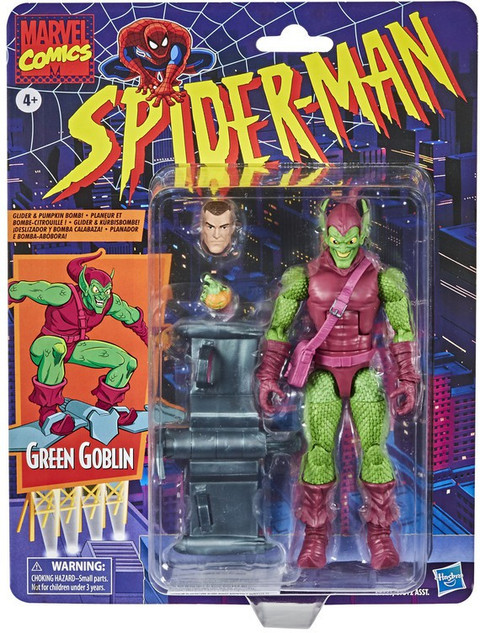 MARVEL Legends Series Spider-Man 6-inch Collectible Green Goblin