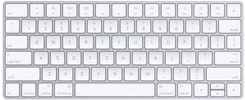 Apple Magic Keyboard MK2A3HN/A Bluetooth Laptop Keyboard - Apple