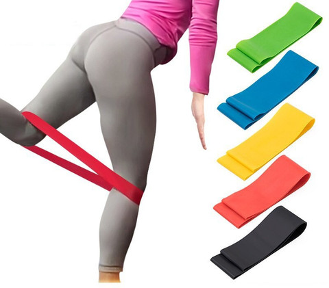 Attivo Resistance Bands, [Set Of 5] Skin-Friendly Loop Bands Wth 5 Diff Resistance Levels Resistance Band - Buy Attivo Resistance Bands, [Set Of 5] Skin-Friendly Loop Bands Wth 5 Diff Resistance Levels