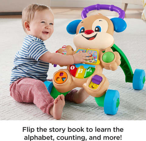 FISHER-PRICE Laugh Learn Smart Stages Learn With Puppy Walker