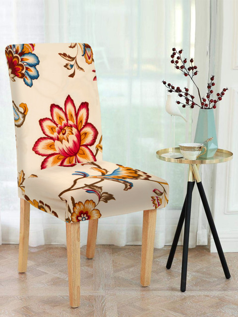 Cortina Polyester Seater Chair Floral Cover