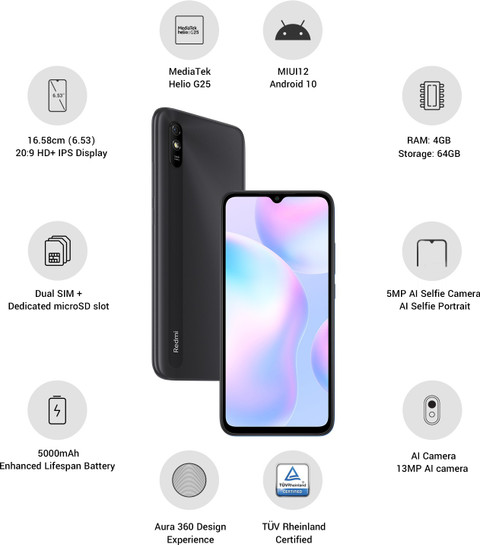 REDMI 9i 64 GB Storage, GB RAM Online at Best Price On