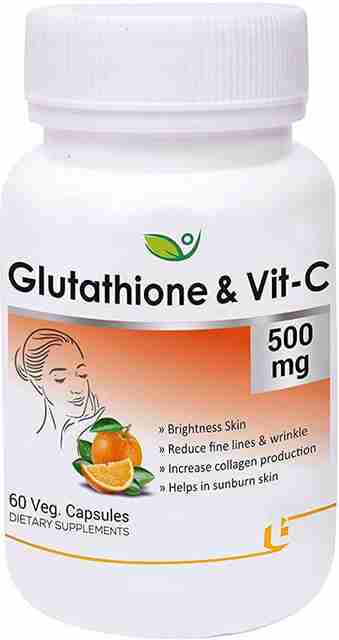 glutathione and vitamin c pills Amazon.com: Glutathione 1000mg x 240 Tablets (4 Bottles of 60)- w/500mg  Glutathione, 300mg ALA, and 200mg VIT C per Tablet : Health & Household main image 0