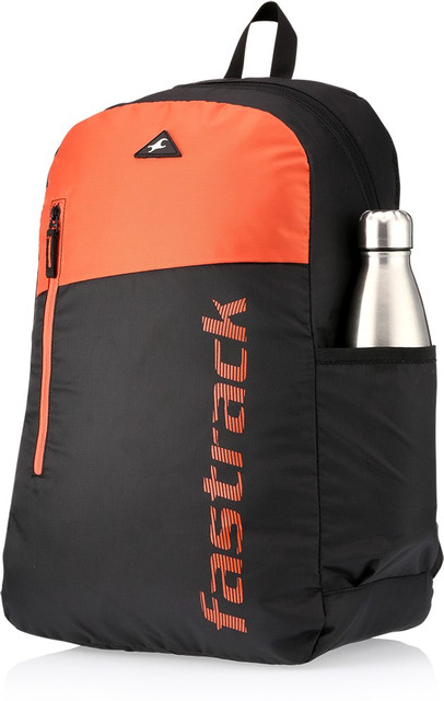 Fastrack 25 liture guys bag L Laptop Backpack Orange