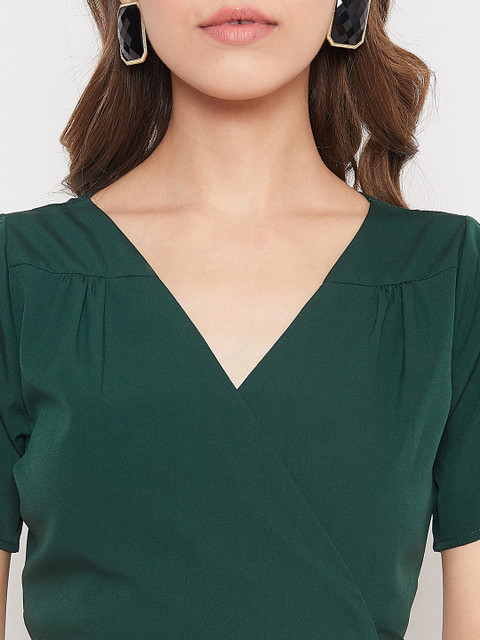 berrylush green dress Buy Berrylush Curve Women Plus Size Green Solid Sweetheart Neck Long Sleeve A-Line Maxi Dress
