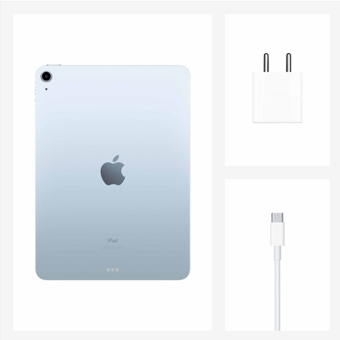 Apple iPad Air 4 64GB Sky Blue セット Apple iPad Air (4th Gen) 64 GB ROM 10.9 inch with Wi-Fi Only (Sky