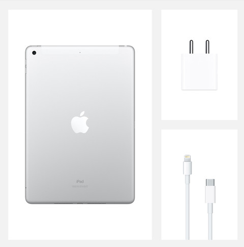 Apple iPad (8th Gen) 32 GB ROM 10.2 inch with 4G (Silver) Price in