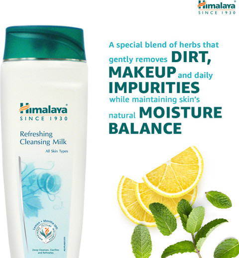 HIMALAYA Refreshing Cleansing Milk - Price in India, Buy
