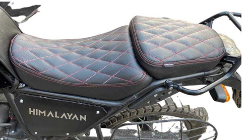 ANK Stylish Himalayan Seat Cover Front Rear Extra Pading For R