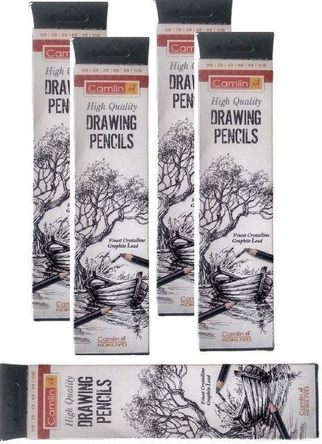 Camlin HB, 2B, 4B,6B, 8B, 10B Pencil Price in India Buy Camlin