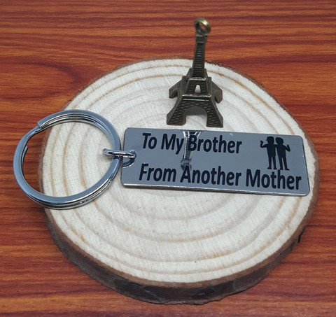 Aura To My Brother Best Friend Gift Keyring For Friends Boys Guys Stainless  Steel Key Chain