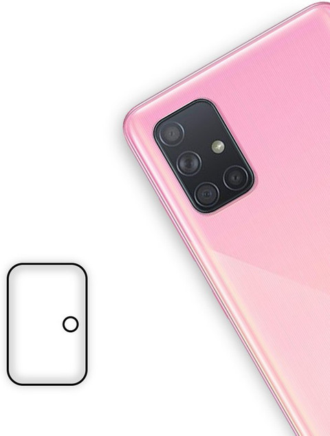 DOWRVIN Back Camera Lens Glass Protector for Samsung Galaxy A71