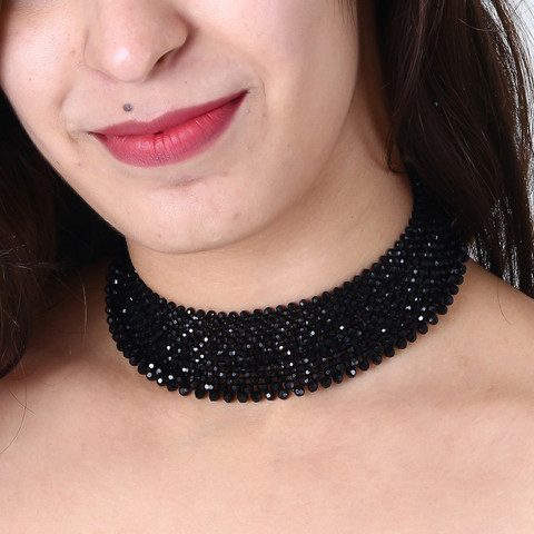 SHUBHAM JEWELLERS Crystal Crystal Choker