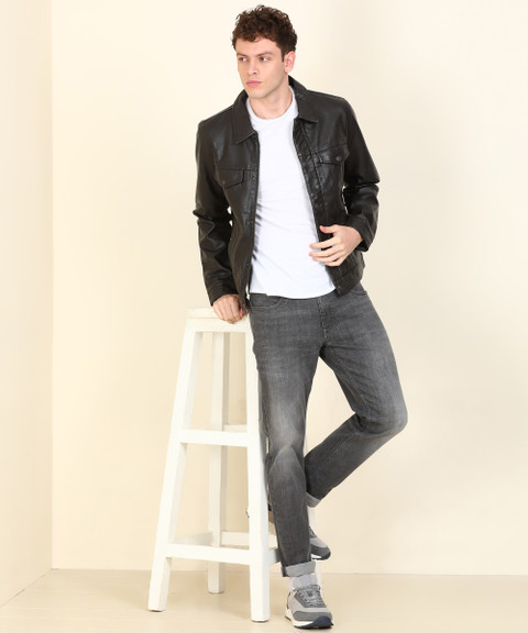 LEVI'S Full Sleeve Solid Men Jacket - Buy LEVI'S Full Sleeve Solid
