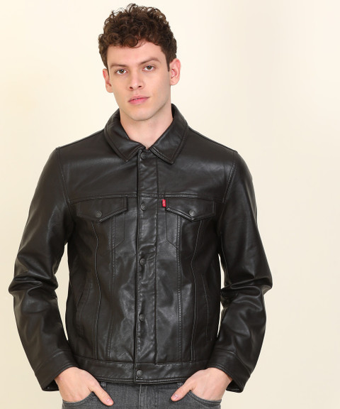 LEVI'S Full Sleeve Solid Men Jacket - Buy LEVI'S Full Sleeve Solid