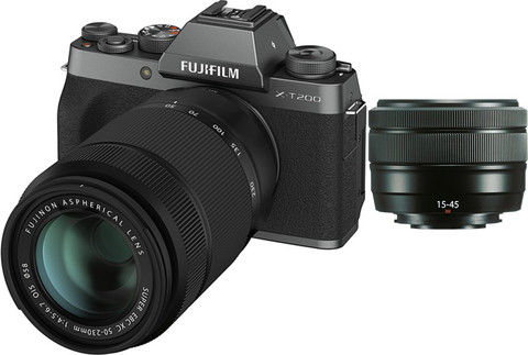 デジタルカメラ Fujifilm X-T200 Double Lens Kit FUJIFILM（フジフイルム） ミラーレス FUJIFILM X-T200 レンズキット