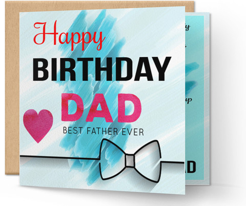 Happy Birthday Father Greeting Card Greeting Card