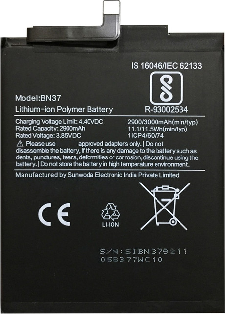 Pro Battery Redmi 6a Not Charging Battery For Xiaomi Redmi Note
