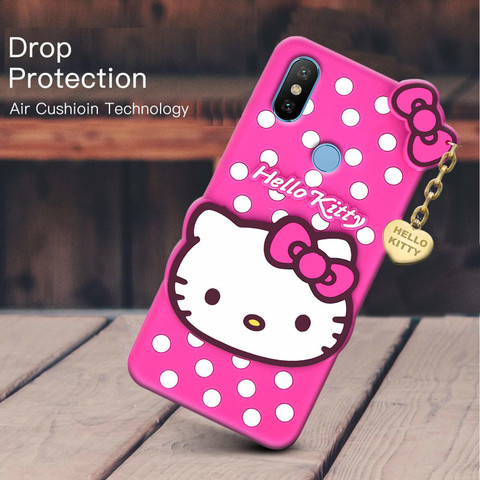 BOZTI Back Cover for Mi Redmi Y2, Cute Hello Kitty Case BOZTI