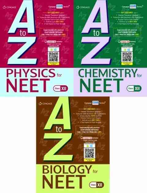 Cengage A To Z Physics , Chemistry And Biology For NEET: Class XII: Buy ...