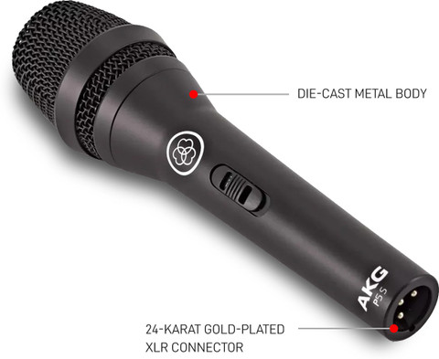 AKG P5S High-performance dynamic vocal with on/off switch