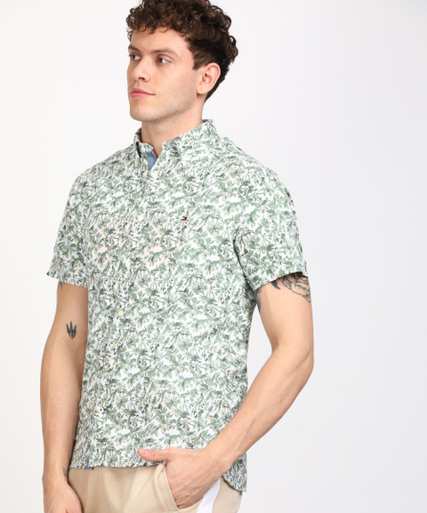 TOMMY HILFIGER Men Floral Print Casual Multicolor Shirt Buy
