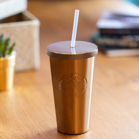 Starbucks Copper Cold Cup Stainless Steel Tumbler Price in India