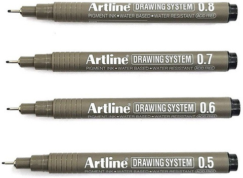 Artline DRAWING PEN LOOSE MM FOR ARTISTS Fineliner Pen