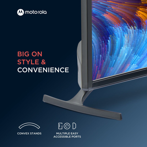 MOTOROLA ZX2 100 cm (40 inch) Full HD LED Smart Android TV with
