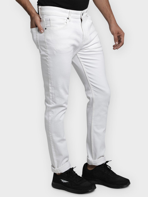 RED TAPE Skinny Men White Jeans Buy RED TAPE Skinny Men White