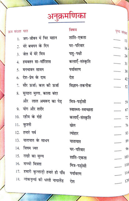 ICSE Hindi Class Anmol Ratan (Hindi Textbook Cum Work Book)