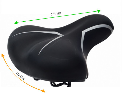 ShreNik Big Ben Saddle Seat For Cycle Bicycle Mountain Bikes