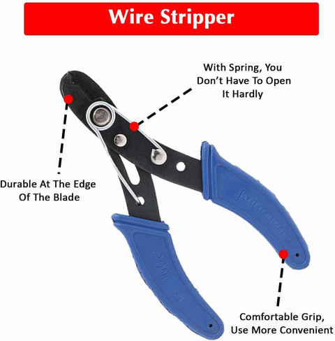 TAPARIA BS 31 Impact Screwdriver Set With Belto Wire Cutter