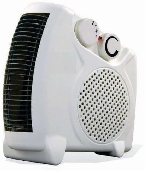 Classic 2000 WATT PVC BODAY Hot Air Fan Room Heater All in One