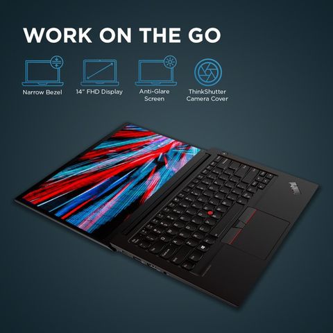 Lenovo ThinkPad Intel Core i5 10th Gen 10210U - (8 GB/1 TB HDD/256